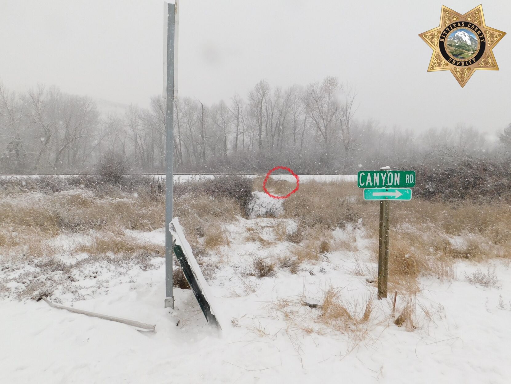 Girlfriend's call to Ellensburg police saves man pinned in car crash